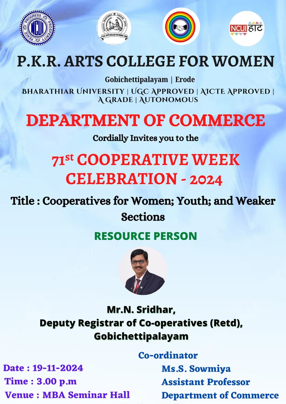 71st cooperative week