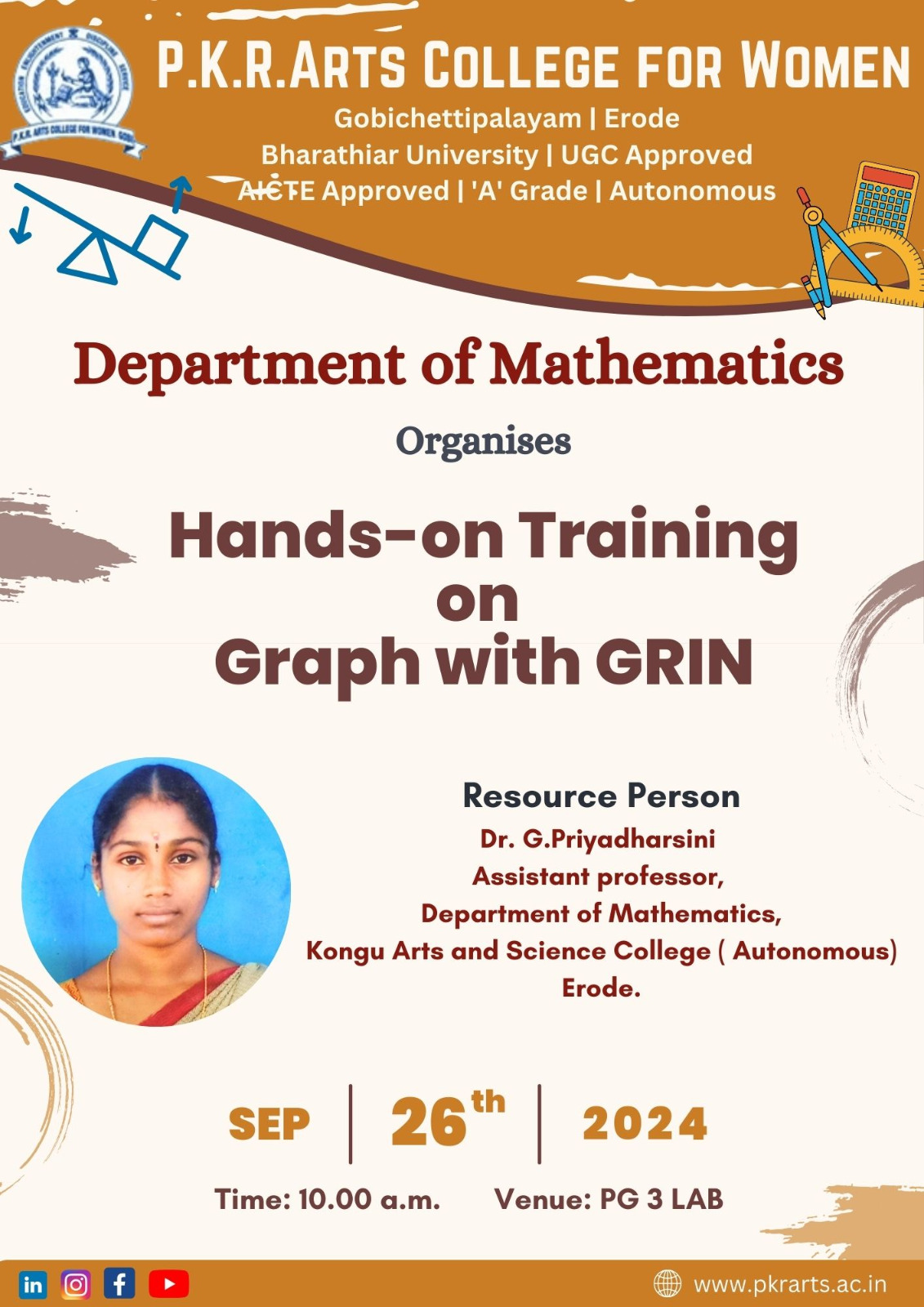 Hands on Training maths 26-9-24