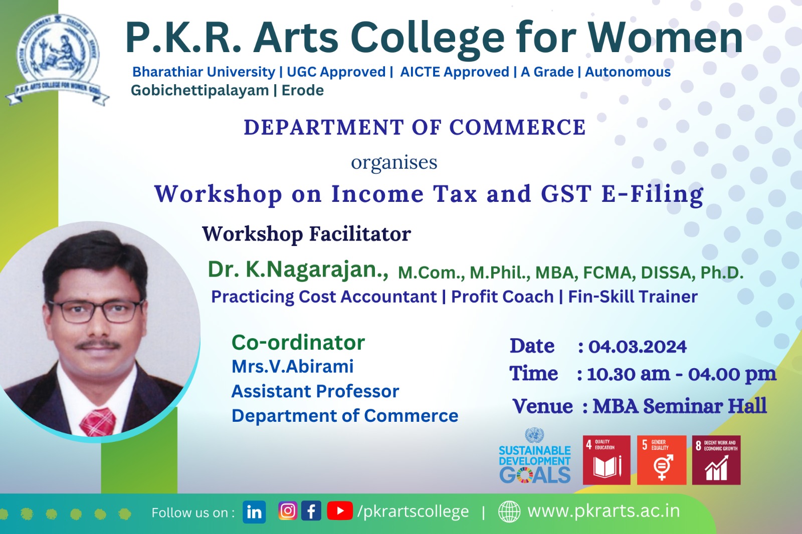 workshop it and gst